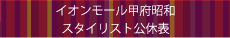 �X�^�C���X�g���x�\